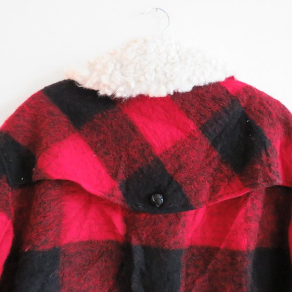 Aritzia Red and Black Plaid Jacket - Picture 12 of 15